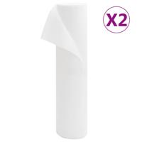 VidaXL Vliesdoek voor planten 2 rollen 70 g/m² 50x1,6 m