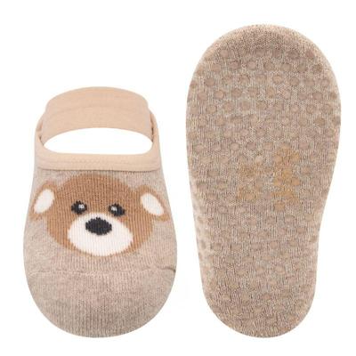 Ewers antislip sneakersokken Teddy beige-27-30