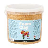 Foam Clay - metallic goud, 560gr.