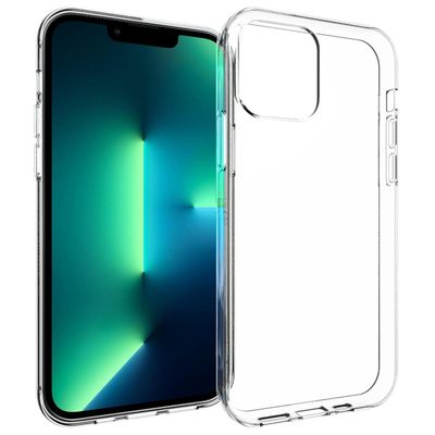 AccezzClear Case voor Apple iPhone 13 Pro Telefoonhoesje Transparant
