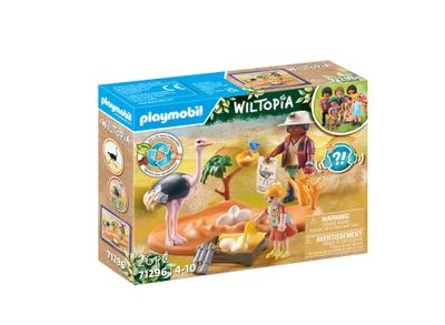 Playmobil® Wiltopia 71296 op bezoek bij papa struisvogel