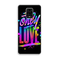 Only Love: Xiaomi Redmi Note 10 Lite Transparant Hoesje