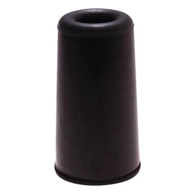 Deurbuffer / deurstopper - zwart - rubber - 75 x 40 mm - deurstop