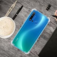 Voor Huawei Nova 5i/P20 Lite 2019 4-hoek anti-drop ultradunne transparante TPU telefoon geval (transparant) Voor Huawei Nova 5i/P20 Lite 2019 4-hoek anti-drop ultradunne transparante TPU telefoon geval (transparant)