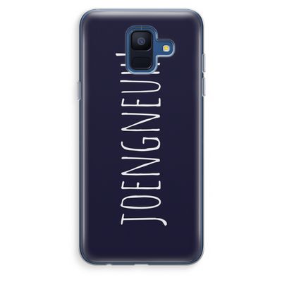 Joengneuh!: Samsung Galaxy A6 (2018) Transparant Hoesje