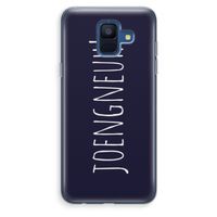Joengneuh!: Samsung Galaxy A6 (2018) Transparant Hoesje