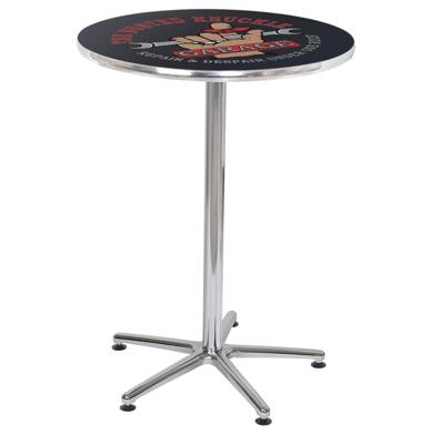 The Busted Knuckle Garage Bar Tafel - Stoere Garage Eyecatcher