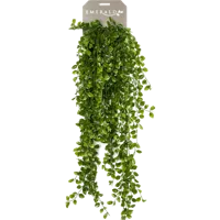 Kunsthangplant Ficus hangend 80cm groen