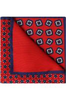 OLYMP SIGNATURE Pochet rood/blauw, Motief - thumbnail