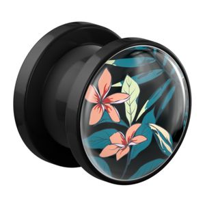 Tunnel met Crazy Exotics-design Acryl Tunnels & Plugs