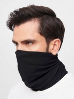 Brandit / sjaal Multifunktionstuch in zwart - thumbnail