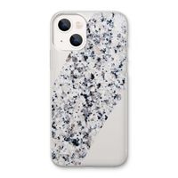 Gespikkelde marmer: iPhone 13 Transparant Hoesje