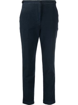 ASPESI pantalon chino à coupe courte - Bleu