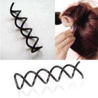 50 stuks spiraal haarspeld haaraccessoires haarspeld spiraal Chuck haarspeld bochtige hoofd Y ronde PIN vorm hoofdband