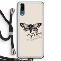 Good or bad: Huawei P20 Transparant Hoesje met koord
