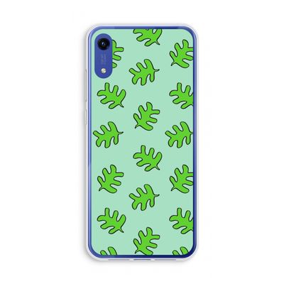 Groene blaadjes: Honor Play 8A Transparant Hoesje