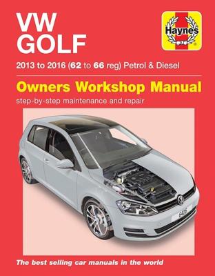 Haynes Werkplaatshandboek VW Golf benzine & Diesel (2013-2016) 6416