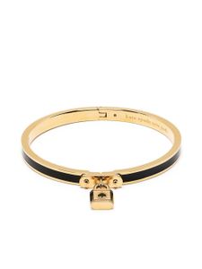 Kate Spade bracelet à détail de cadenas - Noir