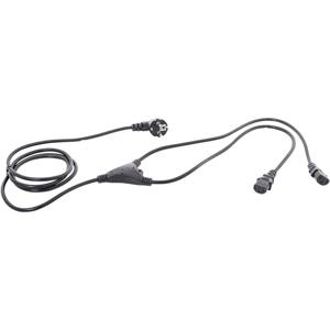 HAWA 1008275 Apparaat (koud) Y-kabel Zwart 5.00 m