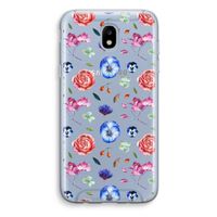 Bloemetjes: Samsung Galaxy J5 (2017) Transparant Hoesje Bloemetjes: Samsung Galaxy J5 (2017) Transparant Hoesje