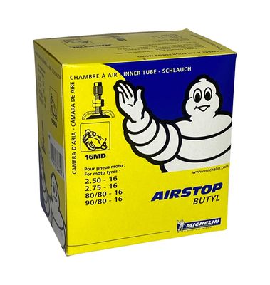Michelin Binnenband 16-2.50/2.75/80-80/90-80 recht ventiel
