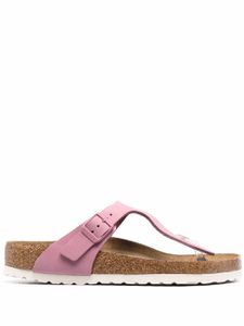 Birkenstock sandales Gizeh à bride salomé - Rose