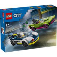 Lego City 60415 Politiewagen en Snelle Achtervolging - thumbnail