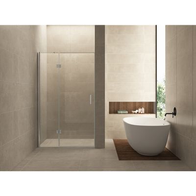 Nis swingdeur Wiesbaden 110x200cm + vast paneel 8mm NANO coating