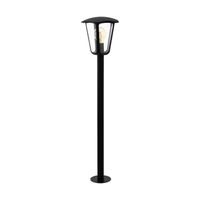 EGLO Monreale Sokkellamp - Staande lamp - Buiten - E27 - 99,5 cm - Grijs/Transparant - thumbnail