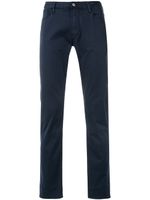 Emporio Armani straight-leg trousers - Bleu - thumbnail