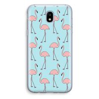 Anything Flamingoes: Samsung Galaxy J5 (2017) Transparant Hoesje