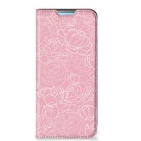 Xiaomi Redmi 10 Smart Cover White Flowers