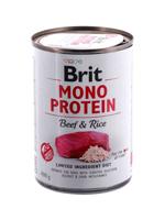 BRIT Mono Protein Beef & Rice - nat hondenvoer - 400g