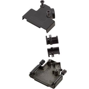 MH Connectors MHD45ZK-25-BK-K 6560-0116-13 D-sub behuizing Aantal polen: 25 Metaal 45 ° Zwart 1 stuk(s)