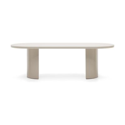 Kave Home Nealy eettafel 240x100 cm Ecru