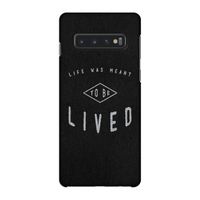To be lived: Samsung Galaxy S10 4G Volledig Geprint Hoesje