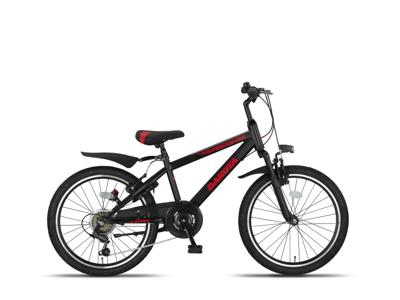 Altec Dakota MTB 22 Inch Jongens 7V V Brakes Zwart