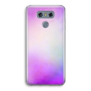 Clouds pastel: LG G6 Transparant Hoesje
