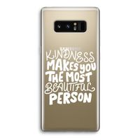 The prettiest: Samsung Galaxy Note 8 Transparant Hoesje