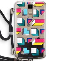 8-bit N°7: LG K10 (2016) Transparant Hoesje met koord