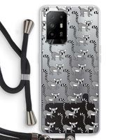 Makis: Oppo A94 5G Transparant Hoesje met koord