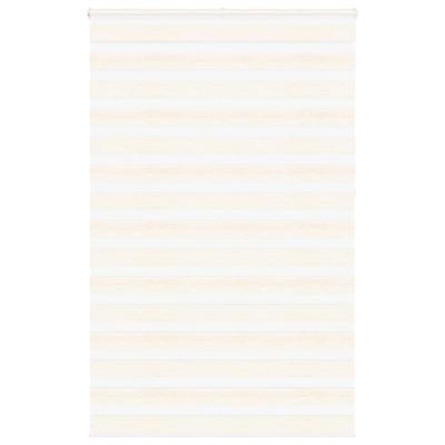 VidaXL Zebra rolgordijn 140x230 cm stofbreedte 135,9 cm marmerbeige