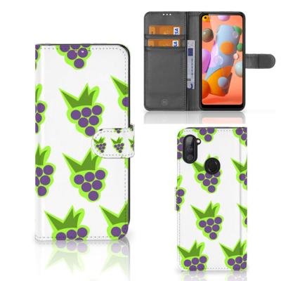 Samsung Galaxy M11 | A11 | Book Cover | Druiven