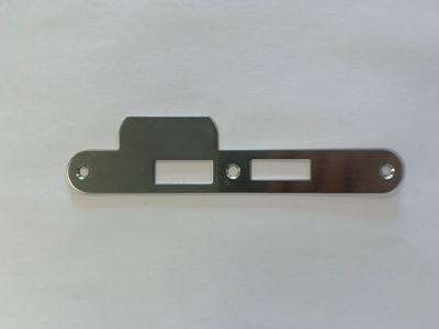 4tecx Sluitplaat RVS tbv veiligheidsslot 119/17U steekmaat pc 55mm sluitplaat rond draairichting 2 links