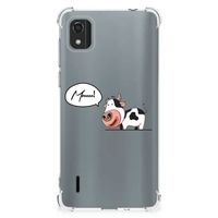 Nokia C2 2nd Edition Stevig Bumper Hoesje Cow - thumbnail