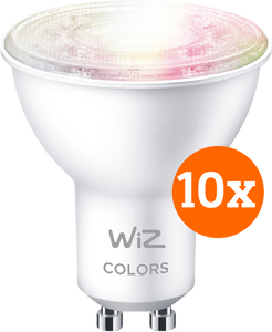 WiZ Spot 10-pack - Slimme LED-Verlichting - Gekleurd en Wit