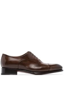 Santoni derbies classiques - Marron