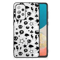 Telefoonhoesje Samsung Galaxy A73 Silver Punk