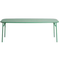 Petite Friture Week-end tuintafel 220x85 Mint Green