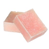Amberblokjes/geurblokjes - rozen geur - 3x stuks - huisparfum